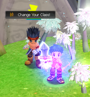 Class selection dialogue