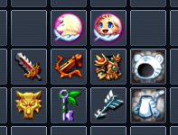 Free items after choosing class